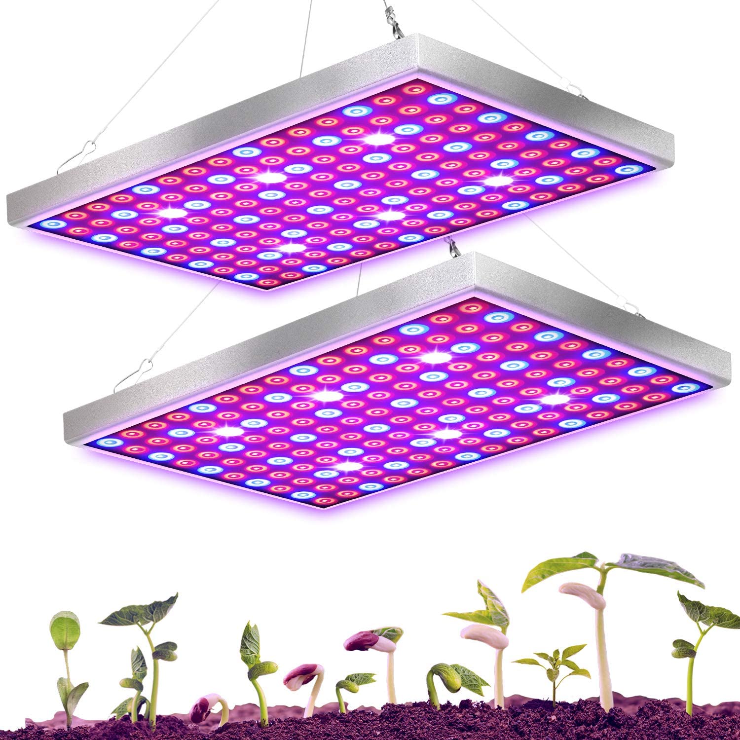 LED Grow Light for Indoor Plants, 45W Pl